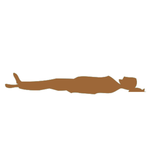 Posture suivant les salutations au soleil du Cours Yoga Nidra