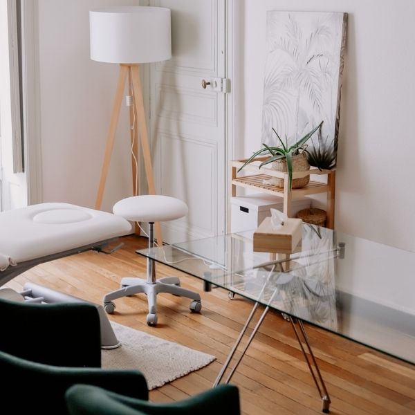 Photo de la salle de massage chez June à Nantes Photo de la salle de massage chez June à Nantes