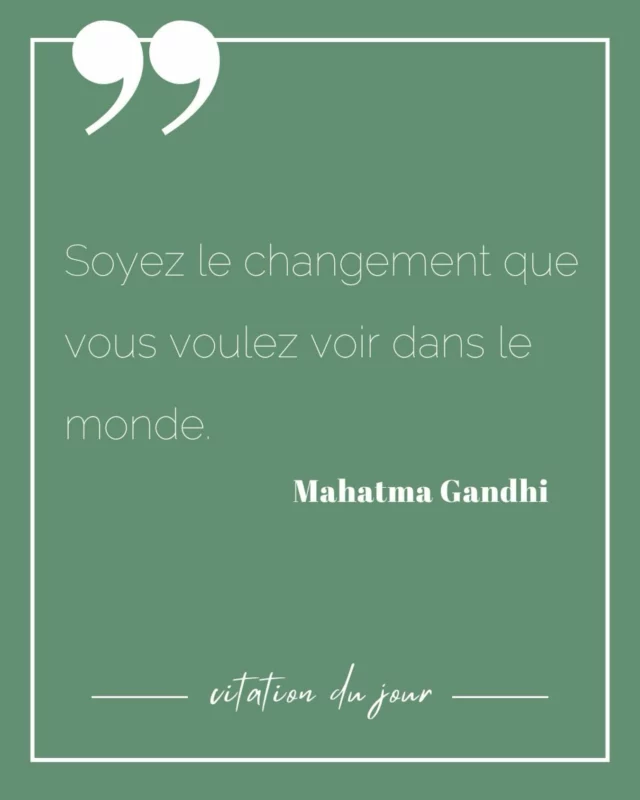 Et si tout commençait par soi ? ✨
Par une parole plus douce, un geste plus conscient, un regard plus ouvert.

Changer le monde peut sembler immense… alors on commence petit 🌱
Par nos choix. Par notre énergie. Par notre présence.

Et si on semait ce changement… dès aujourd’hui ?

#quoteoftheday #yogajourney #yoga #yoganantes #chezjune #yogaphilosophy #citation